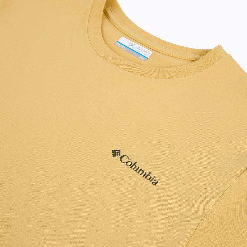Herren T-Shirt Columbia CSC Outdoor Back Graphic sand dune/scoped view 3