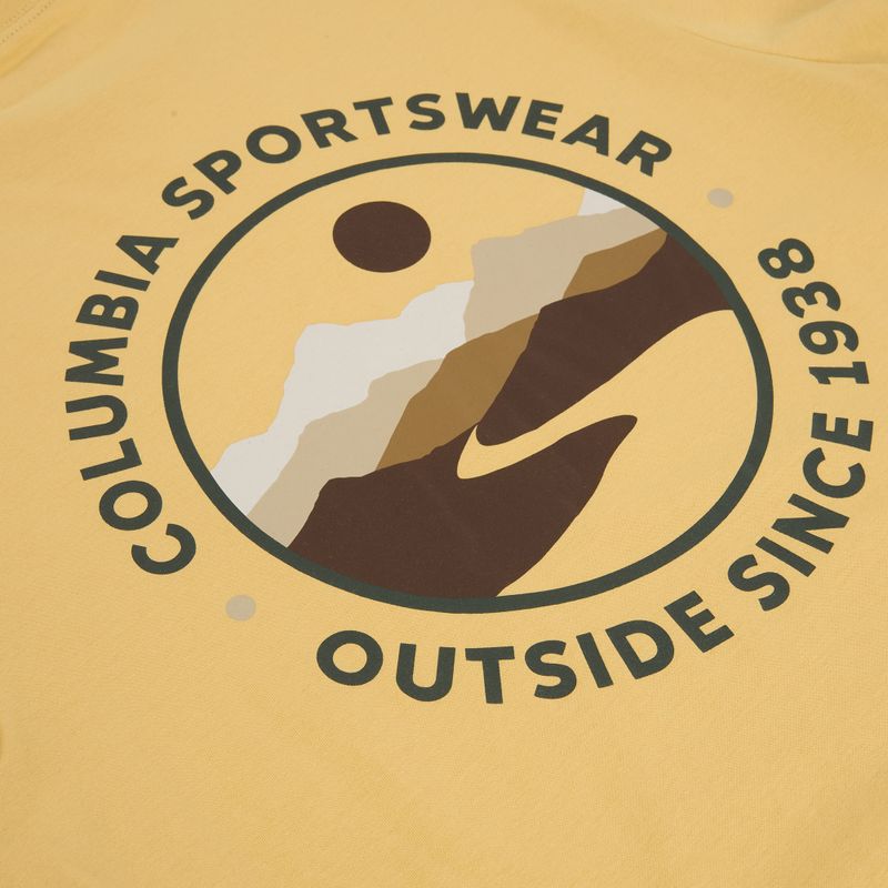Herren T-Shirt Columbia CSC Outdoor Back Graphic sand dune/scoped view 4