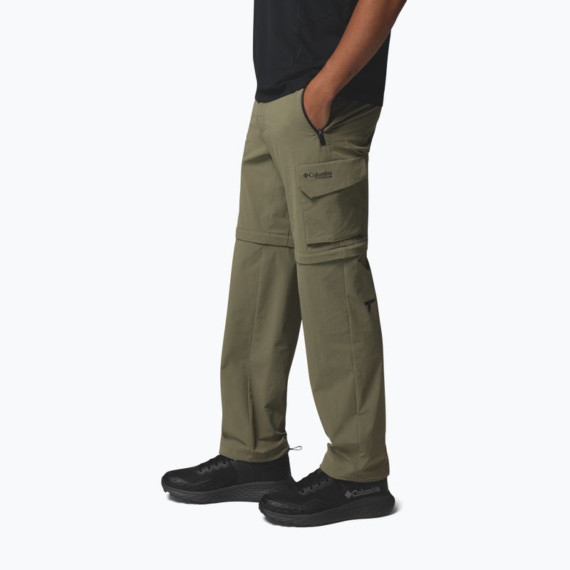 Herren-Trekkinghose Columbia Silver Ridge Elite Convertible stone green 4