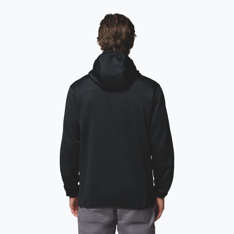 Herren Trekking-Sweatshirt Columbia Tall Heights Hdd Grid Fleece Full Zip black 3