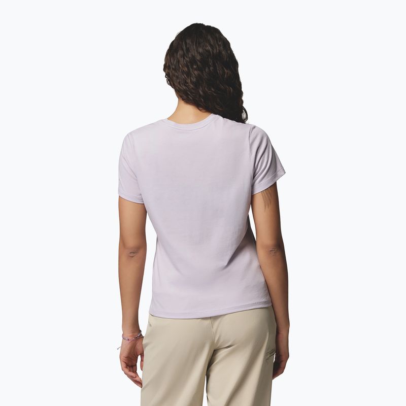 Damen T-Shirt Columbia Ruby Springs Graphic Fitted lavender pearl/brandrise 3