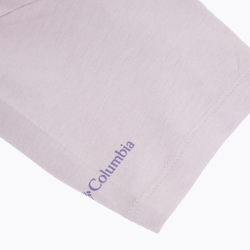 Damen T-Shirt Columbia Ruby Springs Graphic Fitted lavender pearl/brandrise 4