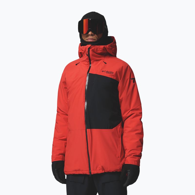 Herren-Skijacke Columbia Winter District III super sonic/black