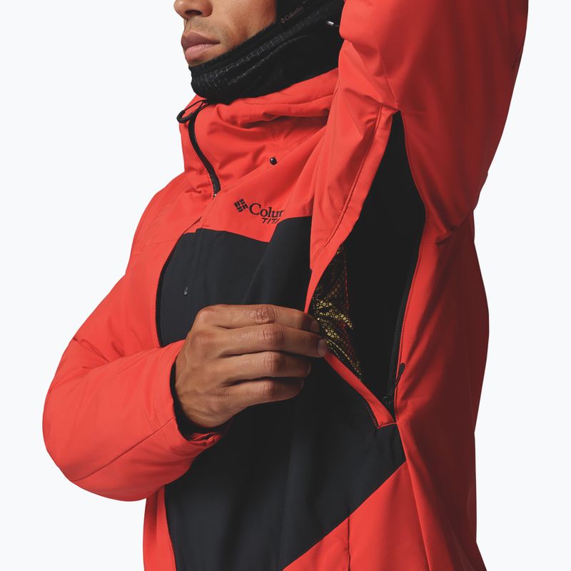 Herren-Skijacke Columbia Winter District III super sonic/black 10