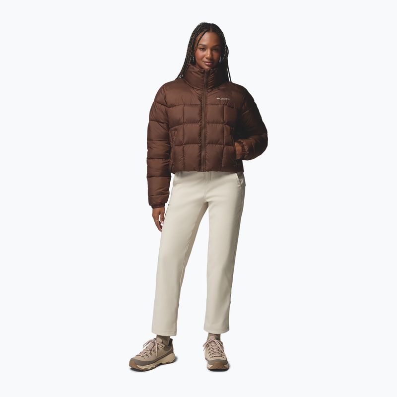 Gefütterte Damenjacke Columbia Puffect III Cropped tobacco 2