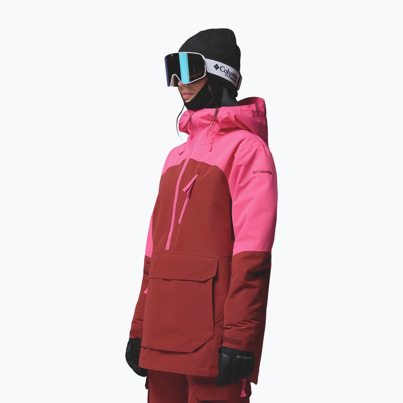 Damen Snowboardjacke Columbia Coreshot Anorak red oxide/nico 4