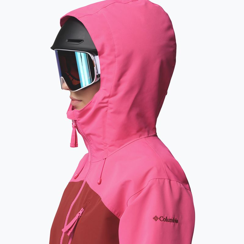 Damen Snowboardjacke Columbia Coreshot Anorak red oxide/nico 6
