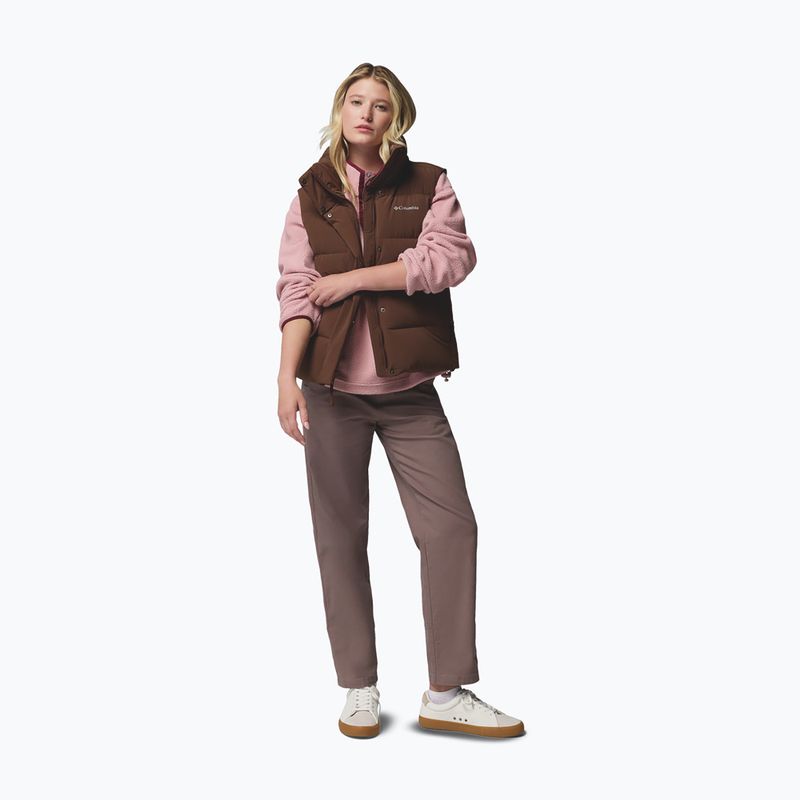 Damenweste Columbia Amaze Puff tobacco 2