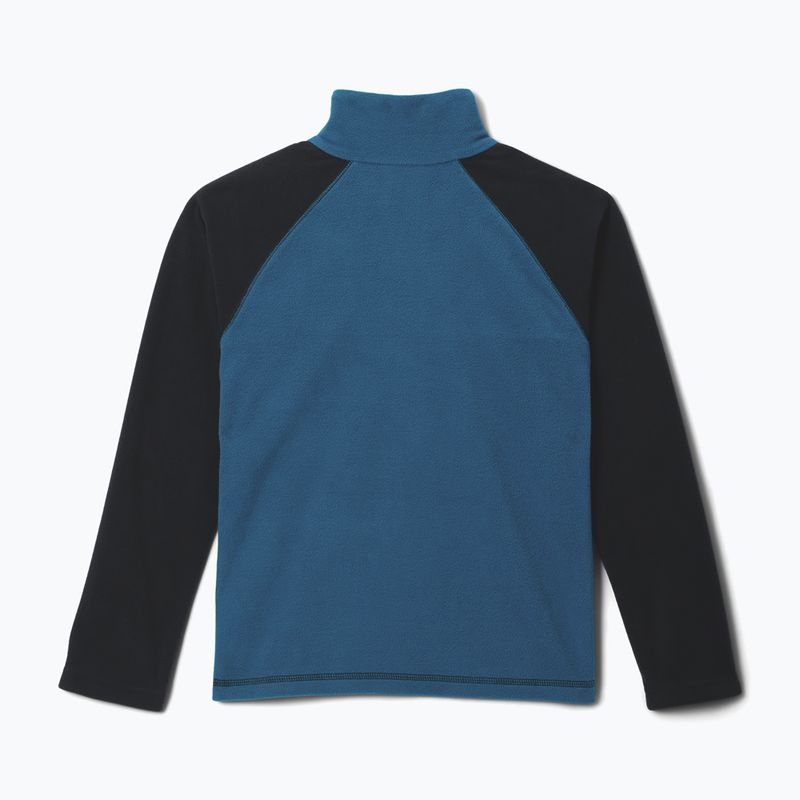 Kinder Fleecejacke Columbia Glacial Half Zip phoenix blue/black 2