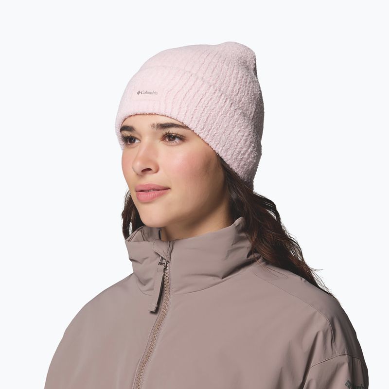 Damen Wintermütze Columbia CSC Luxe Cuffed Beanie mineral pink 2