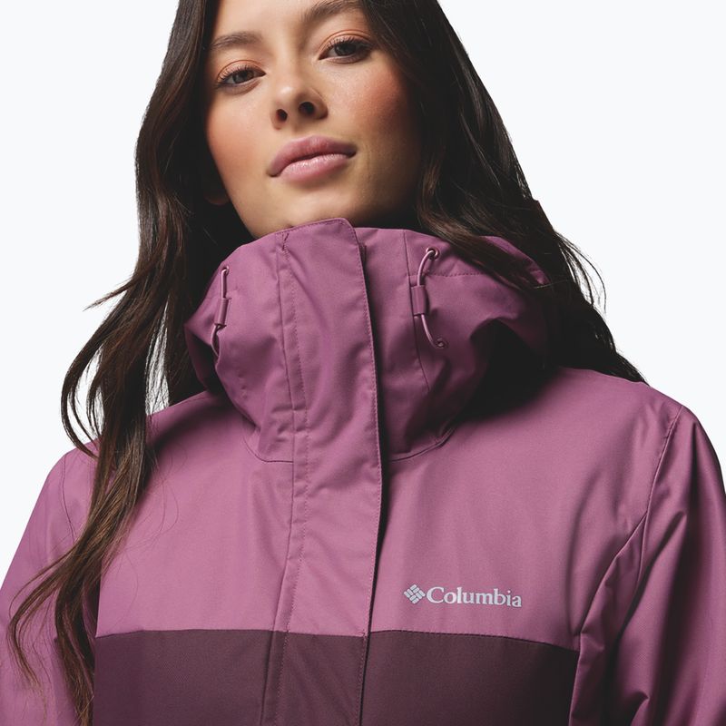 Damen-3‑in‑1‑Jacke Columbia Hikebound II Interchange antique mauve/moonvista 7