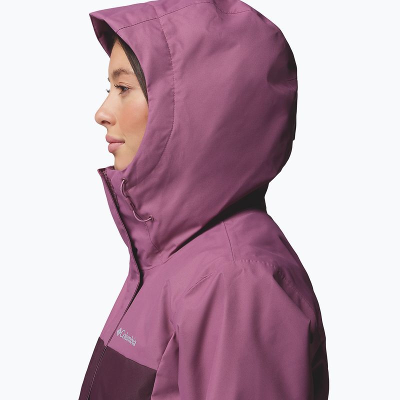Damen-3‑in‑1‑Jacke Columbia Hikebound II Interchange antique mauve/moonvista 10