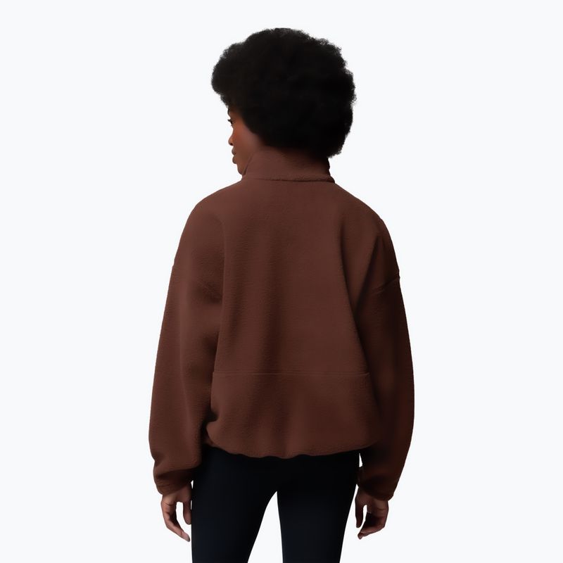 Fleecejacke für Damen Columbia Timber Meadow MTR Fleece HZ tobacco 3