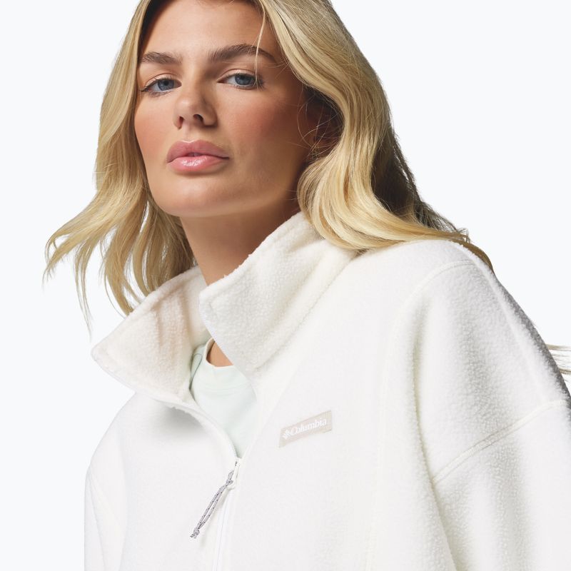 Fleecejacke für Damen Columbia Timber Meadow MTR Fleece HZ sea salt 5
