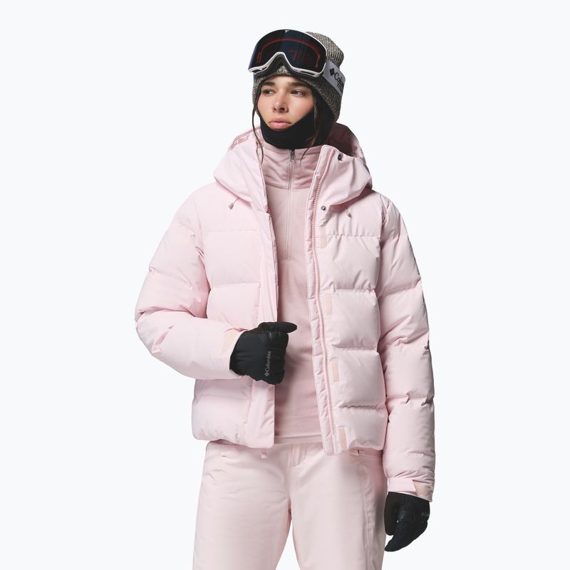 Damen-Skijacke Columbia Roffe Ridge Down Heat Seal powder pink 5