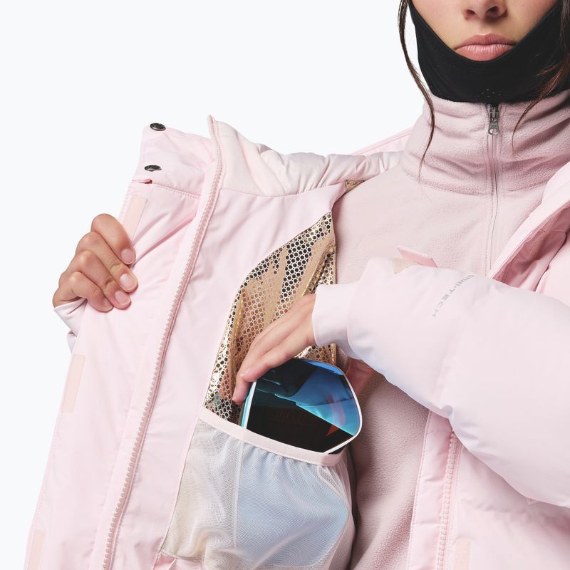 Damen-Skijacke Columbia Roffe Ridge Down Heat Seal powder pink 13
