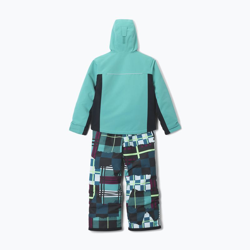 Kinder-Skianzug Columbia Buga IV Set teal/black 2