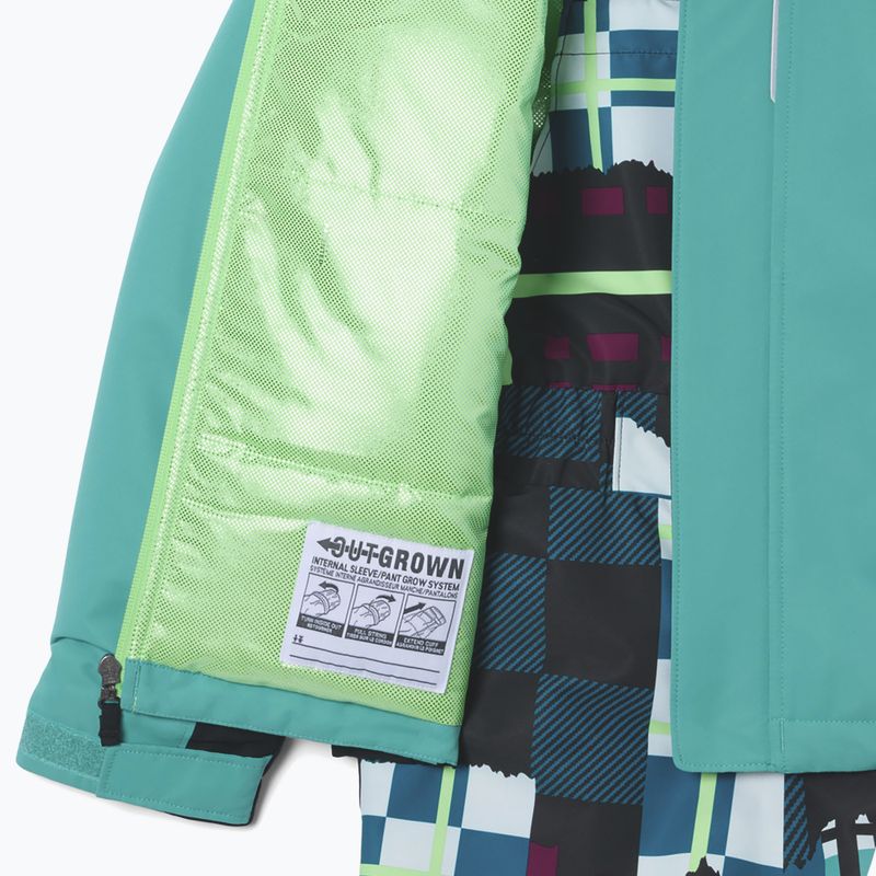 Kinder-Skianzug Columbia Buga IV Set teal/black 5