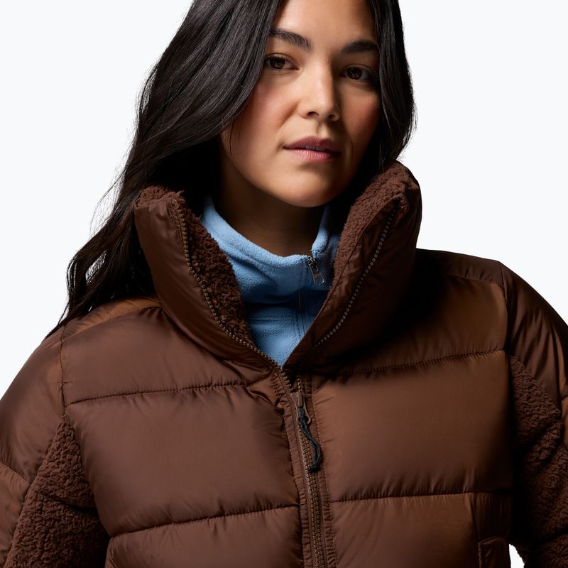 Damen-Hybridjacke Columbia Leadbetter Point II Sherpa Hybrid tobacco 6