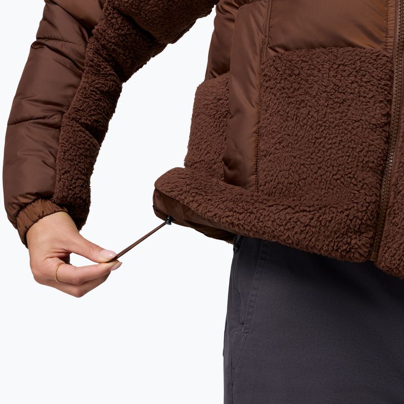 Damen-Hybridjacke Columbia Leadbetter Point II Sherpa Hybrid tobacco 8