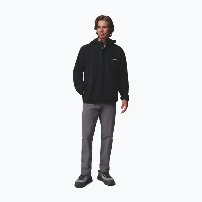 Fleecejacke für Herren Columbia Helvetia II Hoodie Black 2