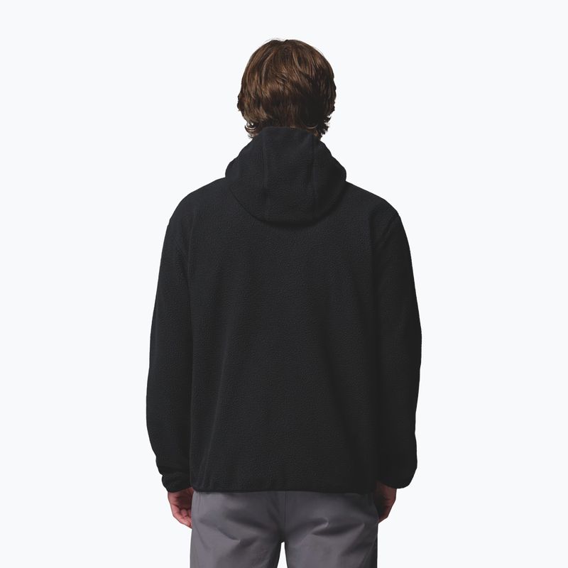 Fleecejacke für Herren Columbia Helvetia II Hoodie Black 3