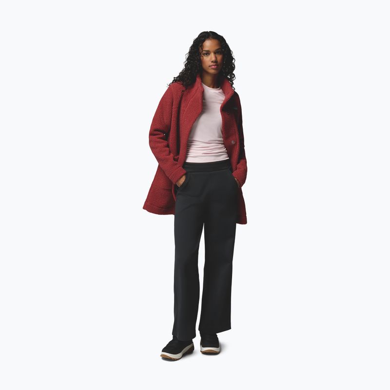 Fleecejacke für Damen Columbia Panorama Long red oxide 2