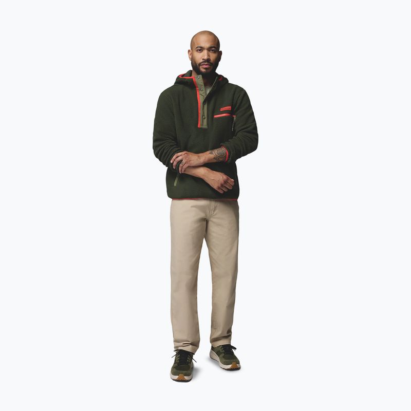 Fleecejacke für Herren Columbia Helvetia II Hoodie Greenscape 2