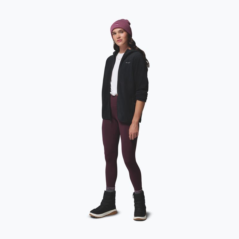 Fleecejacke für Damen Columbia Pacific Arch 200 Hooded Full Zip Fleece Black 2