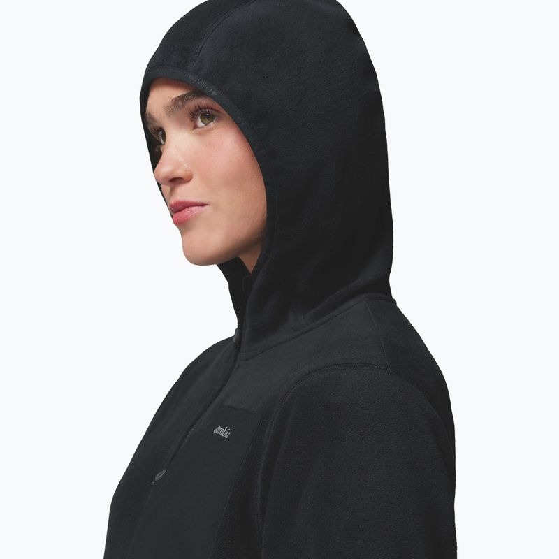 Fleecejacke für Damen Columbia Pacific Arch 200 Hooded Full Zip Fleece Black 6
