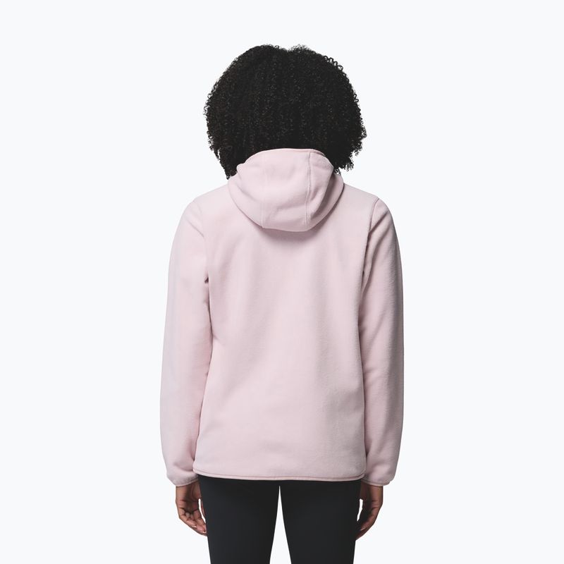 Fleecejacke für Damen Columbia Pacific Arch 200 Hooded Full Zip Fleece mineral pink 3