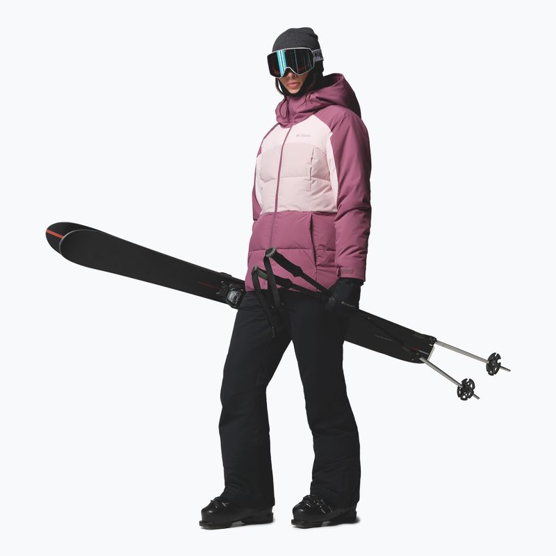 Damen-Skijacke Columbia Ava Alpine Puffer antique mauve/powder pink/mineral pink 2