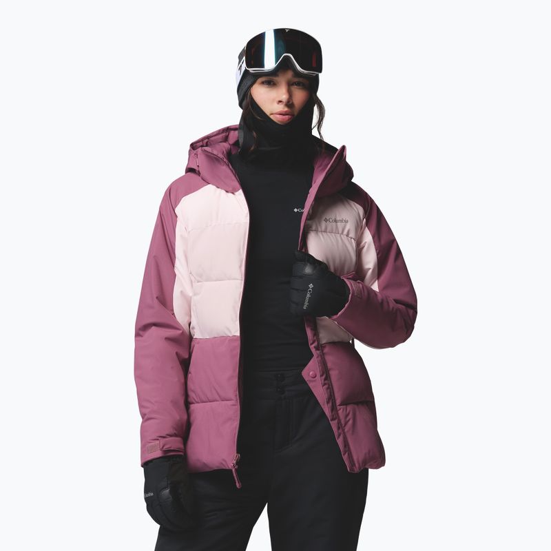 Damen-Skijacke Columbia Ava Alpine Puffer antique mauve/powder pink/mineral pink 5