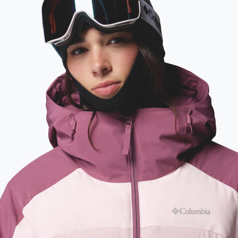 Damen-Skijacke Columbia Ava Alpine Puffer antique mauve/powder pink/mineral pink 7