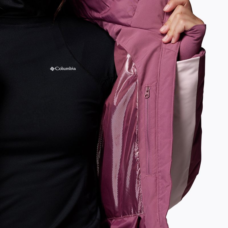Damen-Skijacke Columbia Ava Alpine Puffer antique mauve/powder pink/mineral pink 10