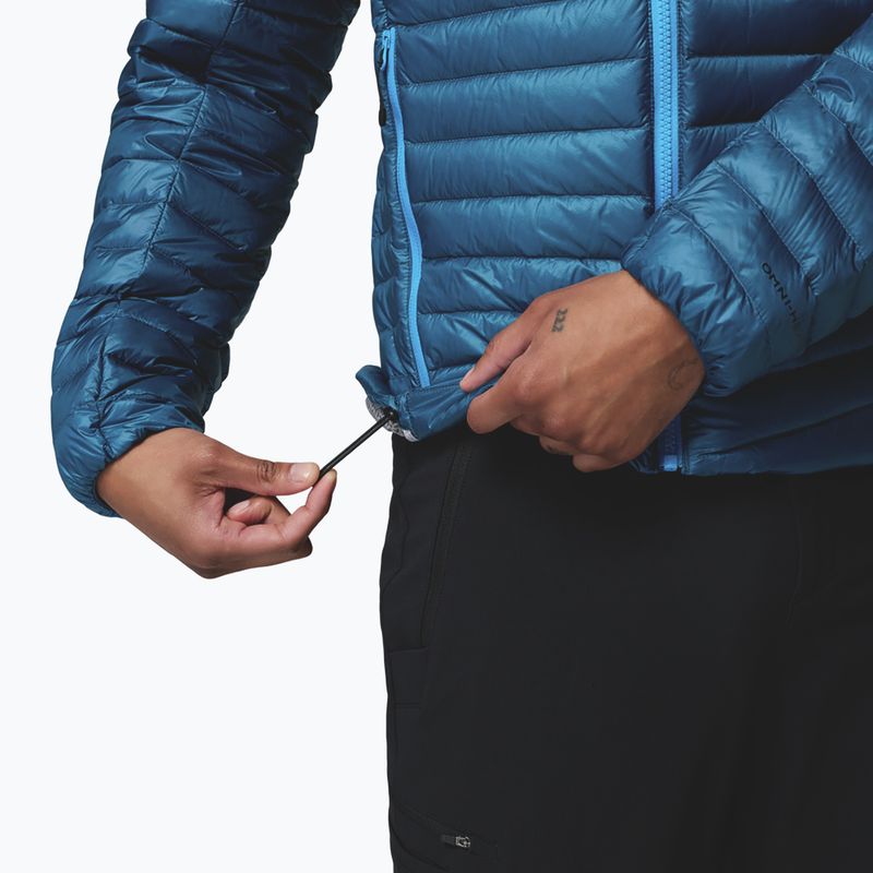 Herren-Daunenjacke Columbia Endevour Mountain Down Hooded phoenix blue 10
