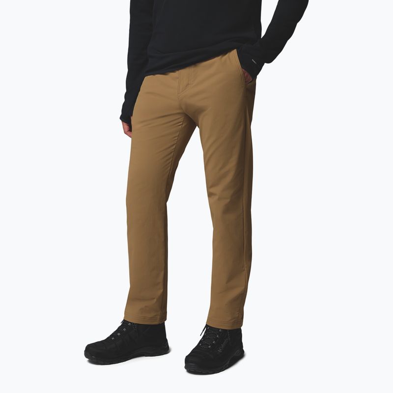 Herren-Kletterhose Columbia ROC Tech Warm Chino delta 4