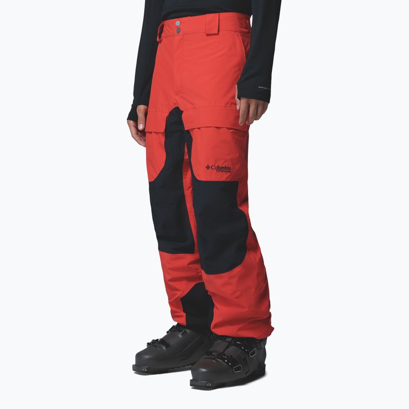 Herren Snowboardhose Columbia Winter District super sonic/black 4