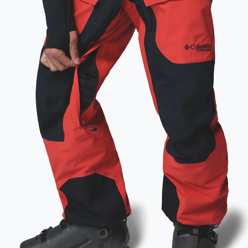 Herren Snowboardhose Columbia Winter District super sonic/black 11