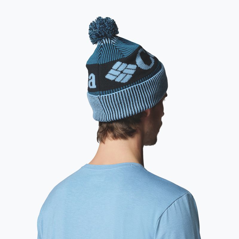 Wintermütze Columbia Polar Powder III rainy day/phoenix blue/black 5