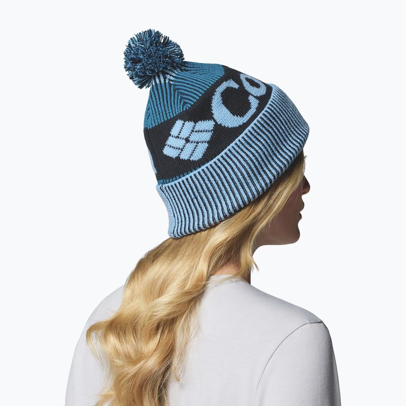 Wintermütze Columbia Polar Powder III rainy day/phoenix blue/black 7
