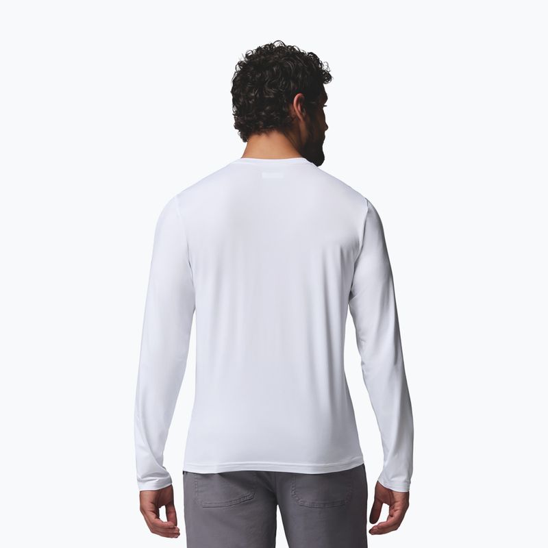 Longsleeve Herren Columbia Parsons Point LS Graphic Tee white zigzag climb 3