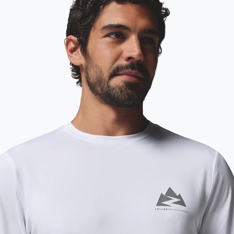 Longsleeve Herren Columbia Parsons Point LS Graphic Tee white zigzag climb 5