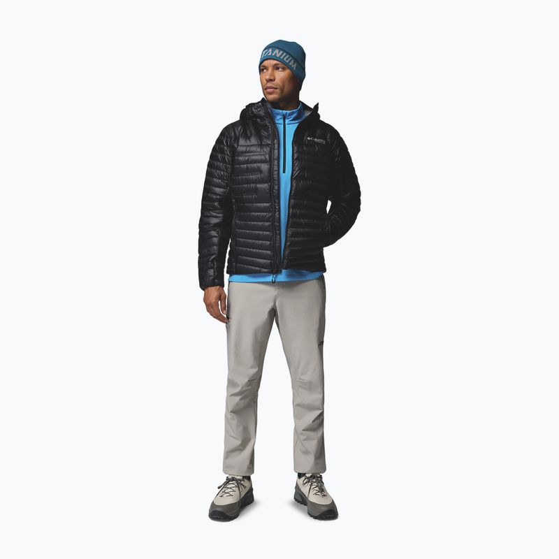 Herren-Daunenjacke Columbia Endevour Mountain Down Hooded black 2