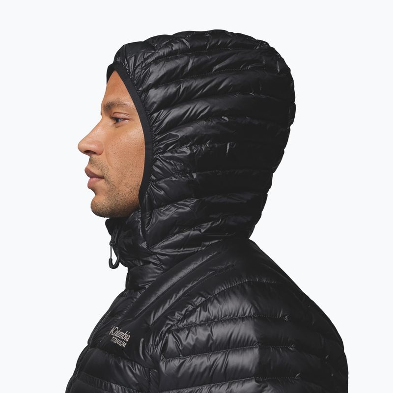 Herren-Daunenjacke Columbia Endevour Mountain Down Hooded black 8