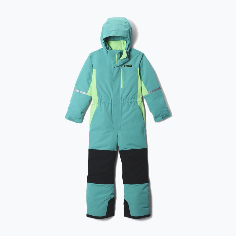 Kinder-Skianzug Columbia Buga IV SUIT teal/black