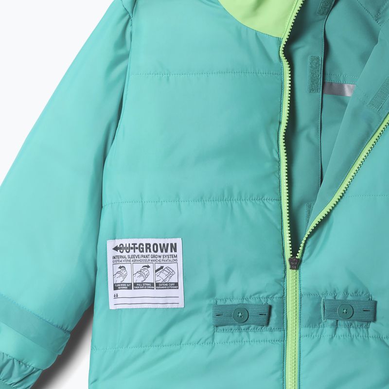 Kinder-Skianzug Columbia Buga IV SUIT teal/black 3