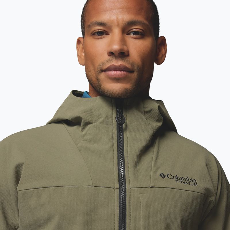 Softshell-Jacke für Herren Columbia Tennen Mountain Hooded Softshell stone green 6