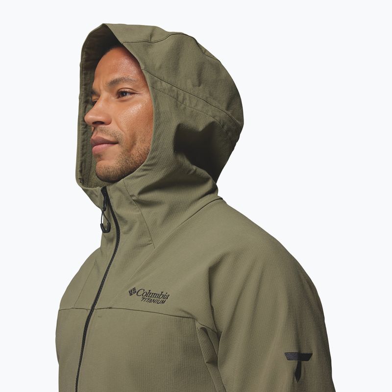 Softshell-Jacke für Herren Columbia Tennen Mountain Hooded Softshell stone green 7