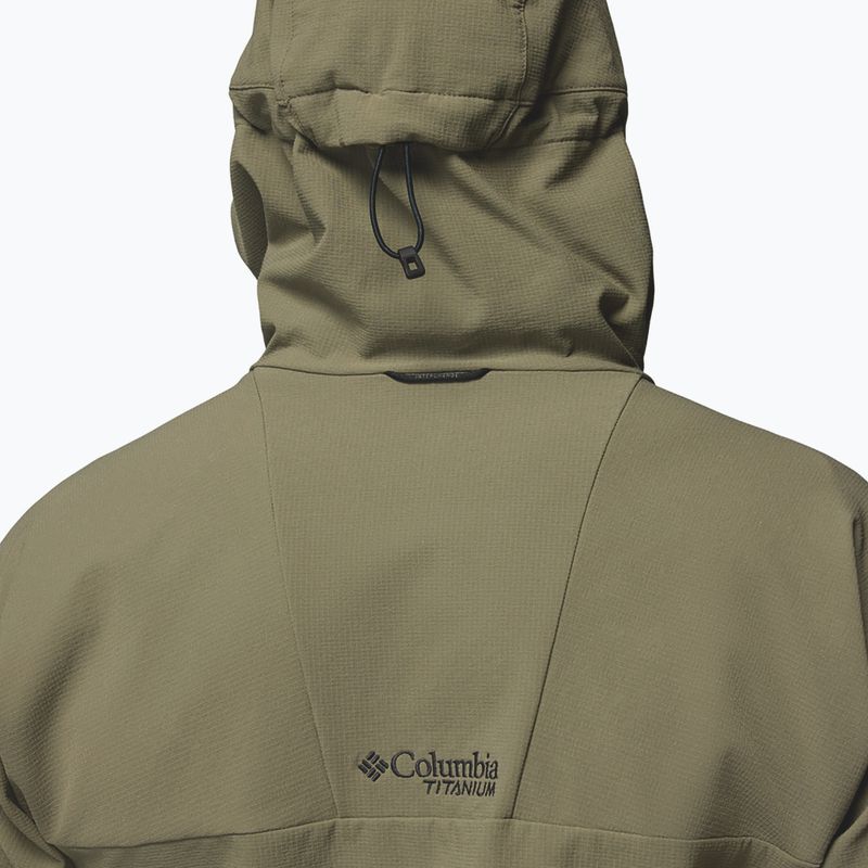 Softshell-Jacke für Herren Columbia Tennen Mountain Hooded Softshell stone green 8